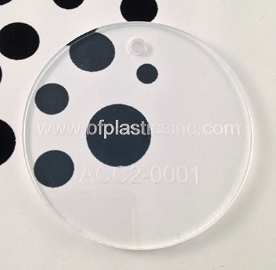 BF Extruded Acrylic 1/8" Clear Matte Nonglare (1-side matte)