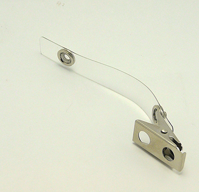 Spring Clip with 3-1/2" ID Vinyl Strap