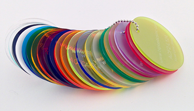 BF Acrylic Color Chain - Info Engraved