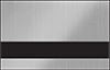 Duets Laser XT Metals Brushed Stainless/Black 1/32" 2-Ply