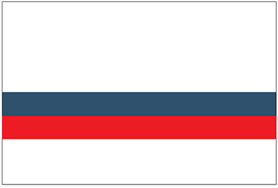 Rowmark LaserMaxTri-Layer White/Blue/Red 1/16" 3-Ply