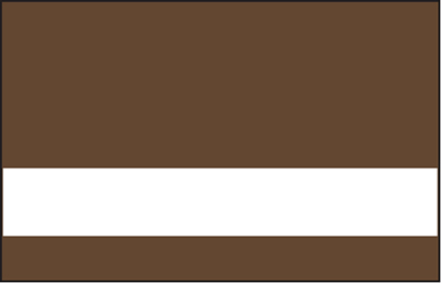 Duets Rotary Matte Brown/White 1/16" 2-Ply