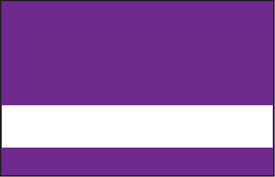 Duets Laser XT Purple/White w/ Dura-Guard 1/16" 2-Ply