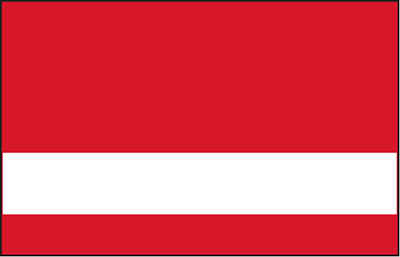 Duets Laser XT Red/White 1/16" 2-Ply