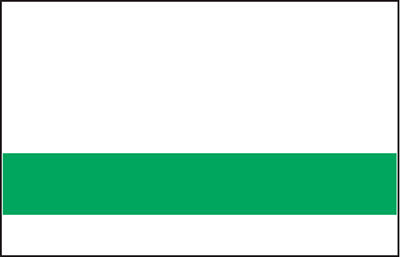 Duets Laser XT White/Spring Green w/ Dura-Guard 1/16" 2-Ply